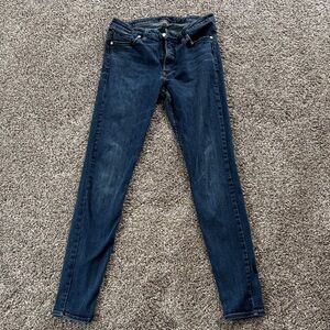 Silver Jeans Dark Blue Skinny Stretch Jeans